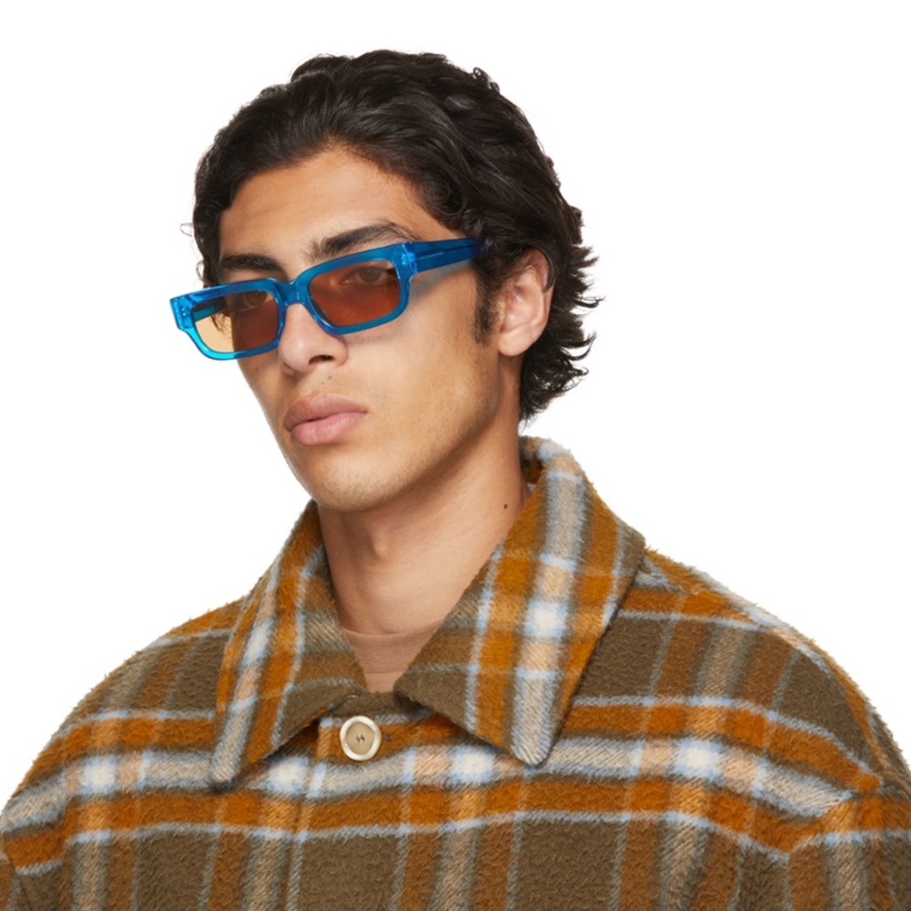 RETROSUPERFUTURE | Blue Roma Sunglasses - Picture 3 of 12